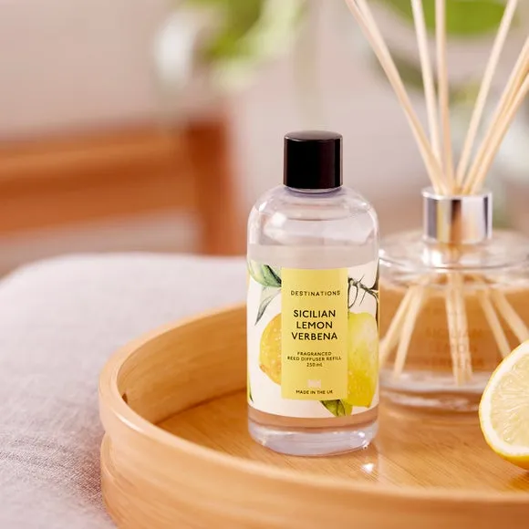 Reed Diffuser Refill - Lemon Verbena Scent image