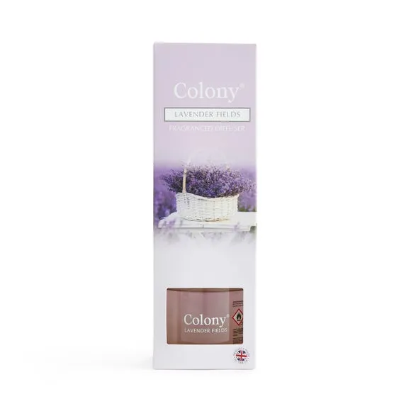Reed Diffuser with Lavender Fragrance - Purple