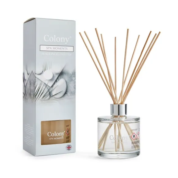 Reed Diffuser with Spa Fragrance - Grey, Glass
