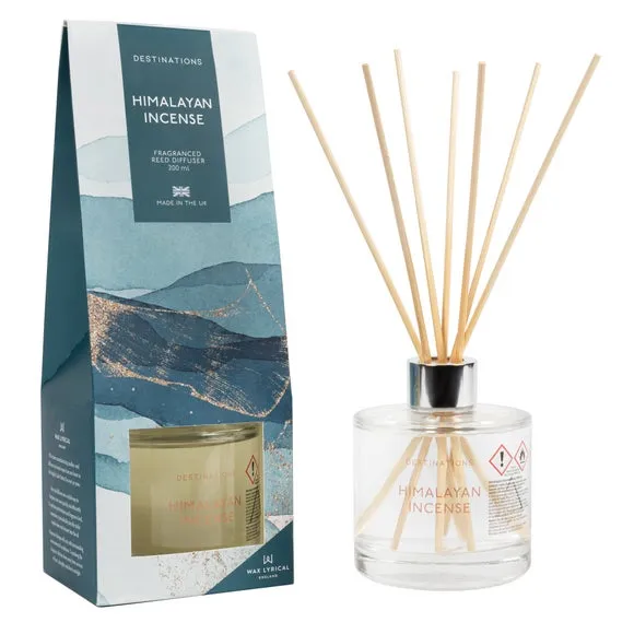 Reed Diffuser with Wooden Reeds - Clear