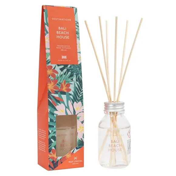 Reed Diffuser with Wooden Sticks - Clear