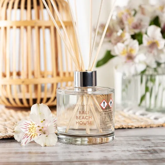 Reed Diffuser with Wooden Sticks - Clear