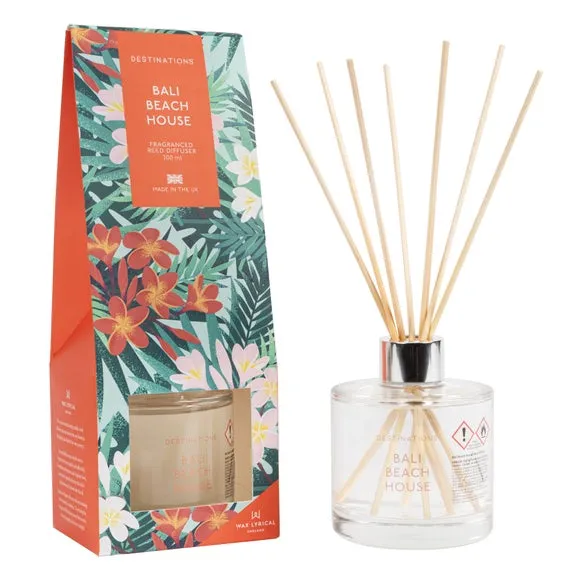 Reed Diffuser with Wooden Sticks - Clear
