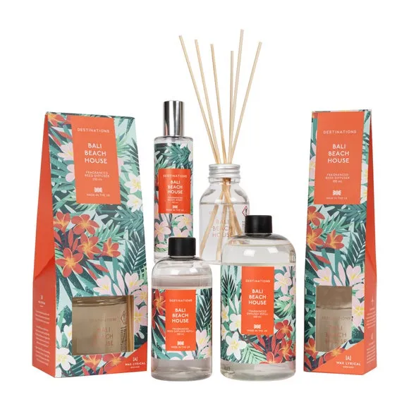Reed Diffuser with Wooden Sticks - Clear