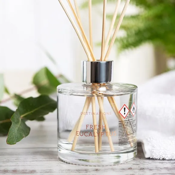 Reed Diffuser with Wooden Sticks - Clear