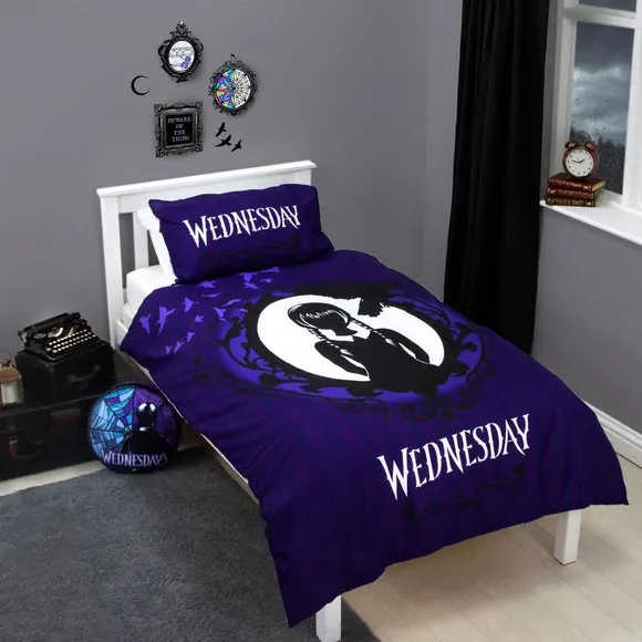Single Duvet Cover Set Reversible - Purple image
