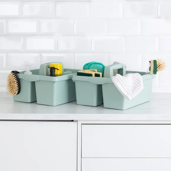 Set of 2 Kitchen Organisers - Sage