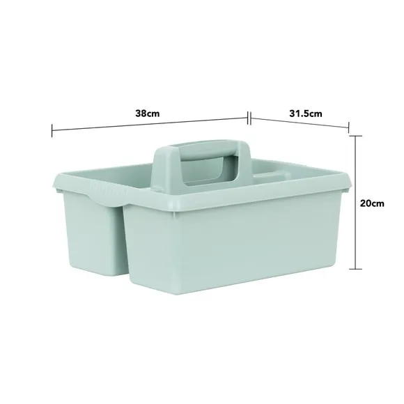 Set of 2 Kitchen Organisers - Sage
