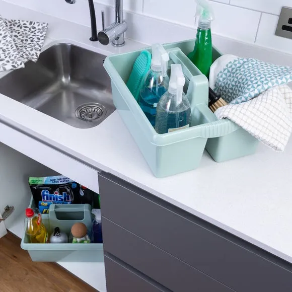 Set of 2 Kitchen Organisers - Sage image