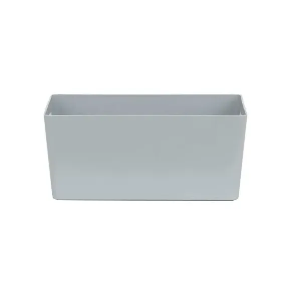 Set of 4 Storage Baskets with Handles - Grey