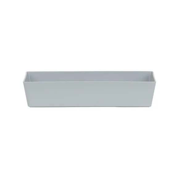 Set of 4 Storage Baskets with Handles - Grey