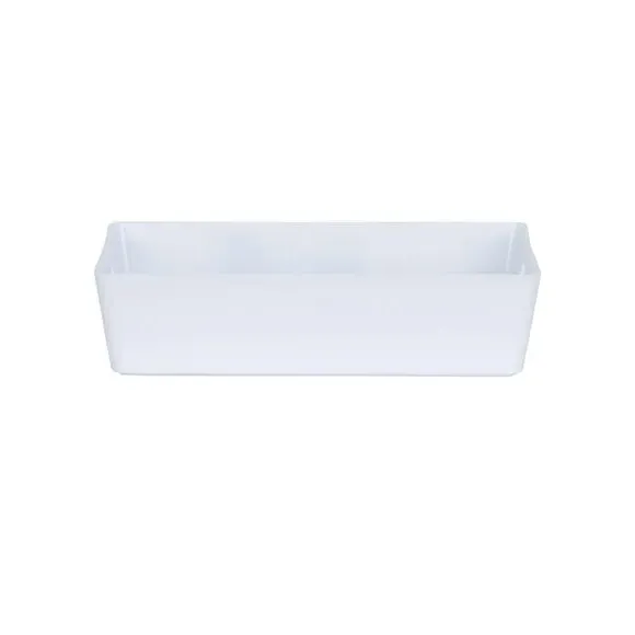 Set of 4 Storage Baskets with Handles - White