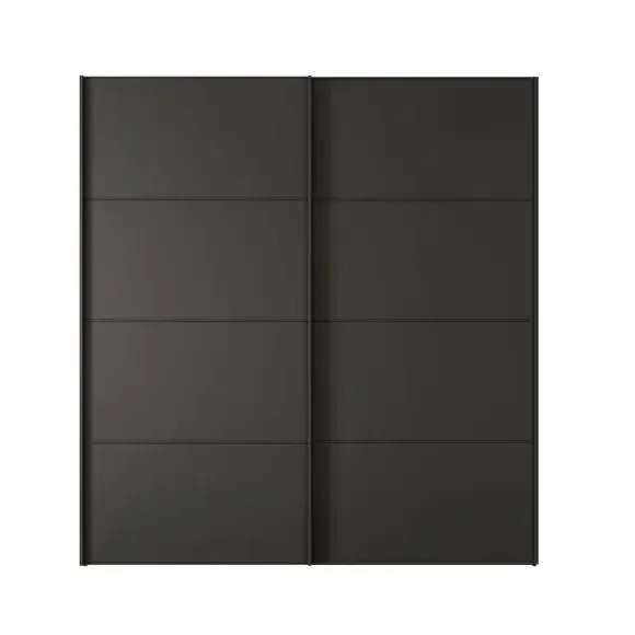 Sliding Wardrobe with Soft-Close Doors - Graphite