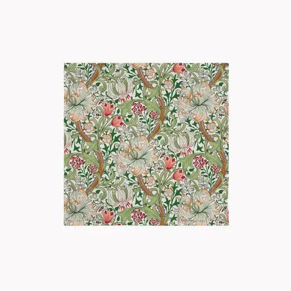 4-Pack Napkins with Floral Design - Multicolor image