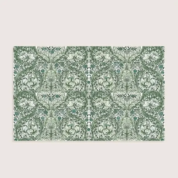 African Marigold Wall Mural - Green