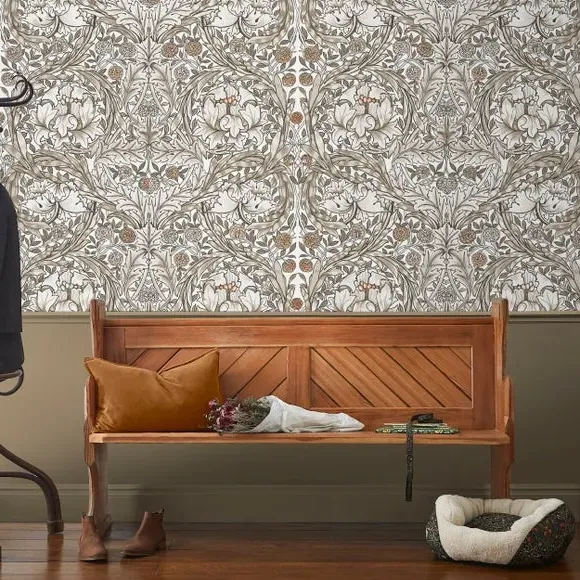 African Marigold Wall Mural - Natural