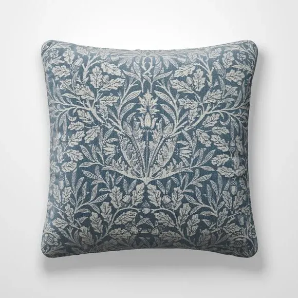 Acorn Cushion Cover - Indigo, Polycotton