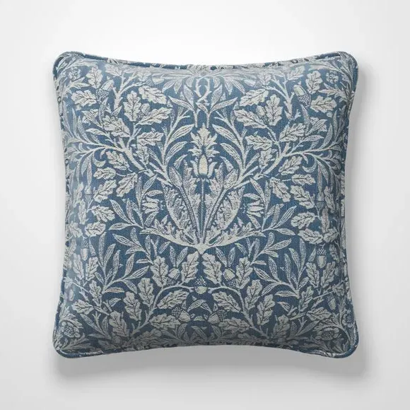 Acorn Cushion Cover - Indigo, Polycotton