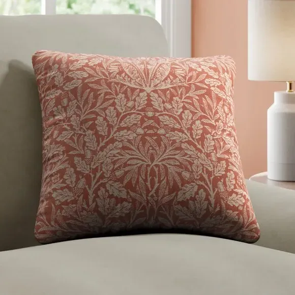 Acorn Cushion Cover - Terracotta, Polycotton