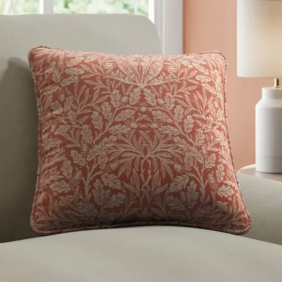 Acorn Cushion Cover - Terracotta, Polycotton