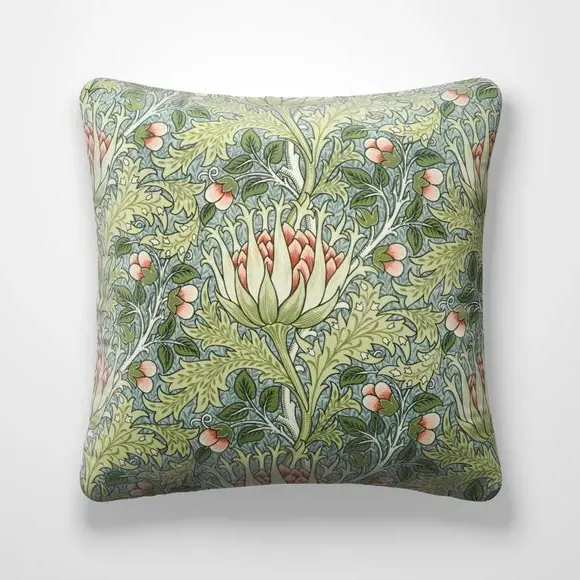 Artichoke Cushion Cover - Sage, Cotton
