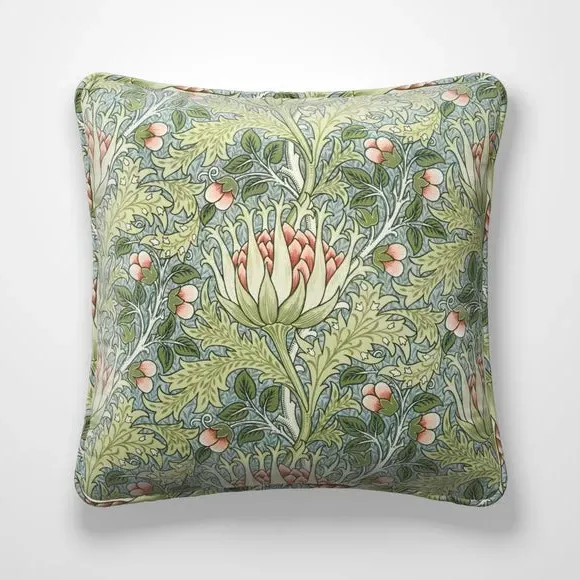 Artichoke Cushion Cover - Sage, Cotton