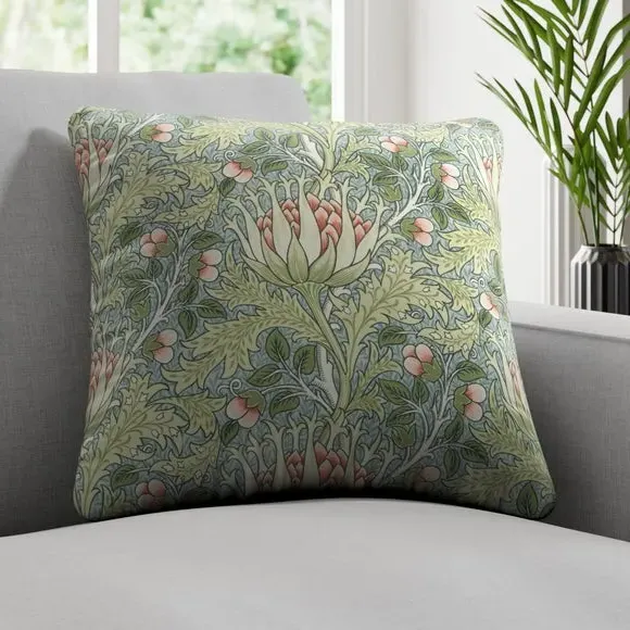 Artichoke Cushion Cover - Sage, Cotton