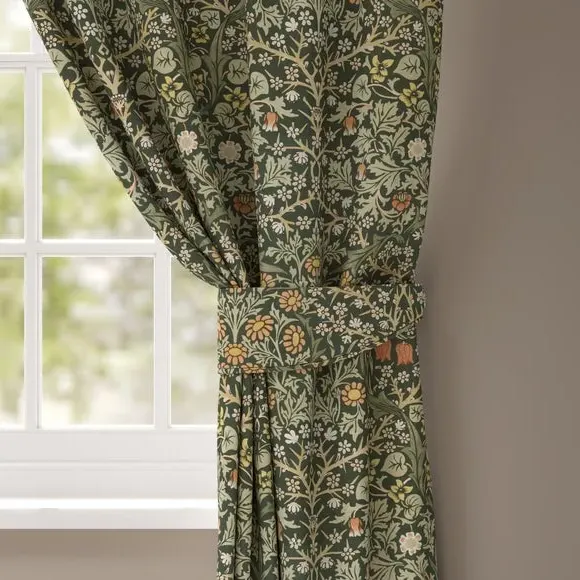 Blackthorn Curtain Tieback - Clay, Velvet