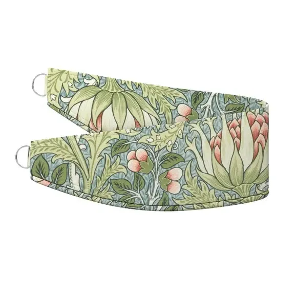 Curtain Tieback Arts & Crafts - Sage, Cotton