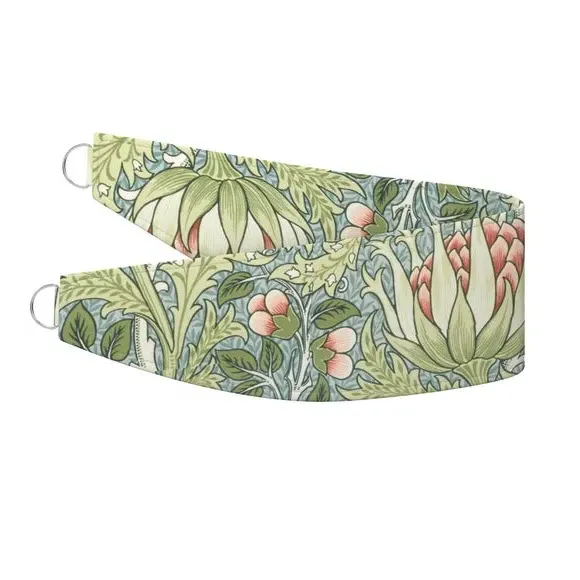 Curtain Tieback Arts & Crafts - Sage, Cotton