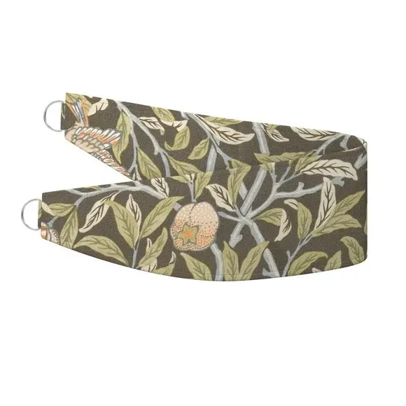 Curtain Tieback Bird & Pomegranate - Espresso