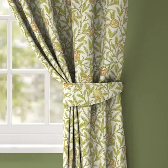 Curtain Tieback Bird & Pomegranate - Pear