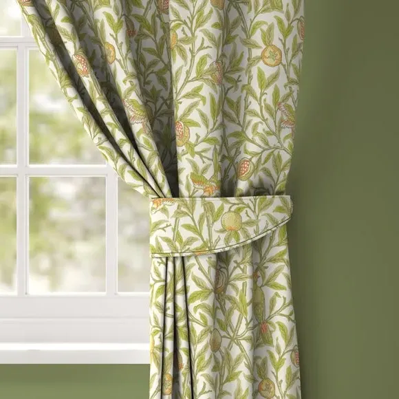 Curtain Tieback Bird & Pomegranate - Pear