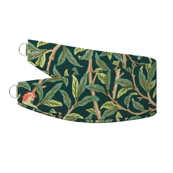Curtain Tieback Bird & Pomegranate - Spruce