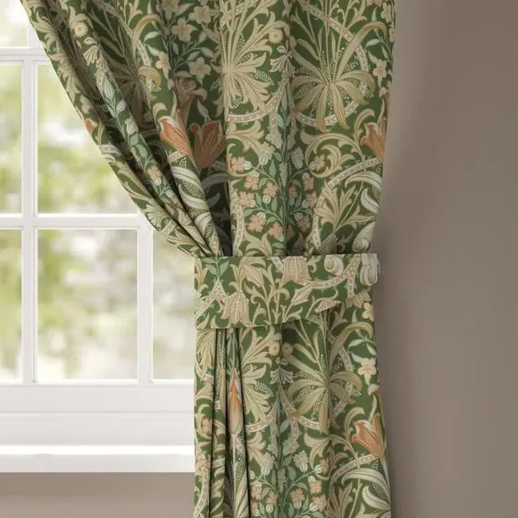 Curtain Tieback - Fennel, Fabric