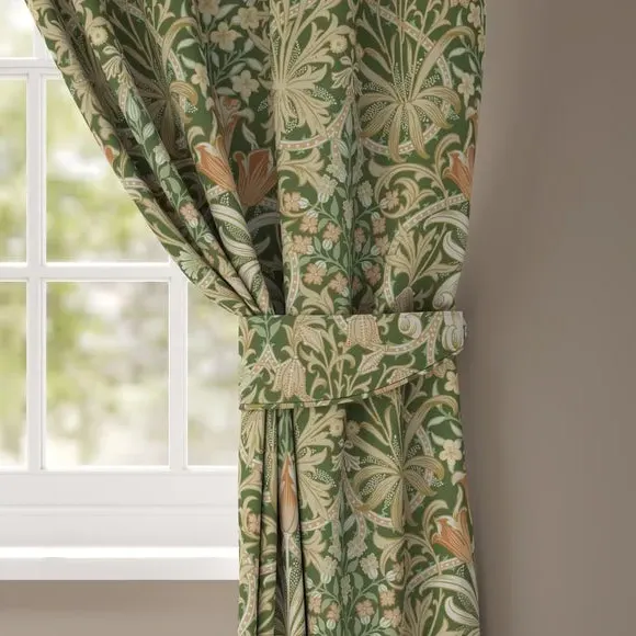 Curtain Tieback - Fennel, Fabric