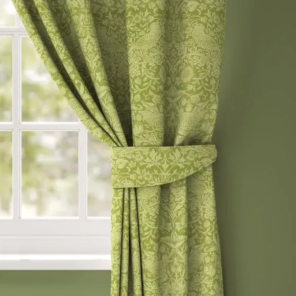 Curtain Tieback Made to Order - Apple, Cotton image