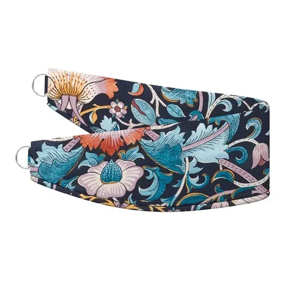 Curtain Tieback with Lodden Pattern - Dewberry, Velvet