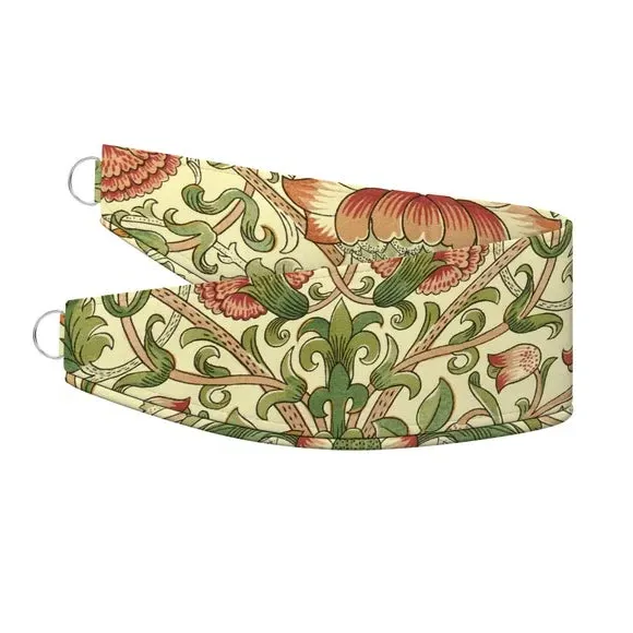 Curtain Tieback with Lodden Pattern - Strawberry