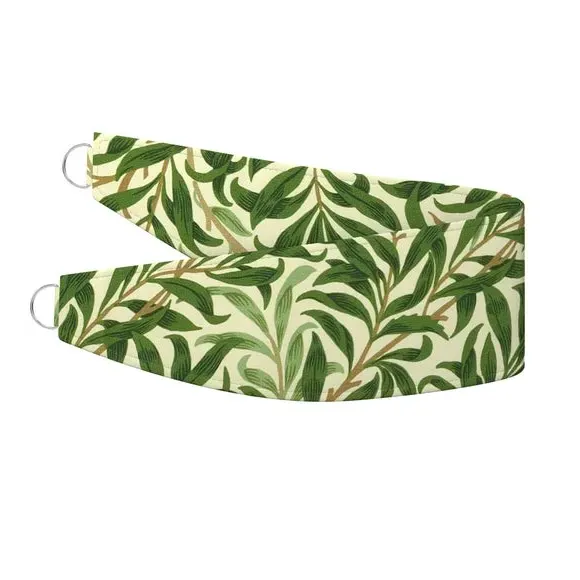 Curtain Tieback with Willow Pattern - Fern