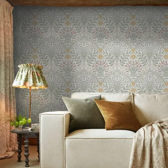 Floral Wallpaper Paste-the-Wall - Sage, Paper image