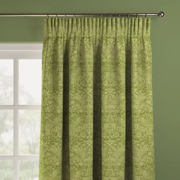 Made to Measure Curtains - Apple, Cotton