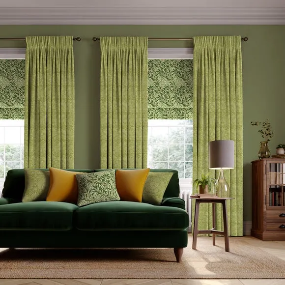 Made to Measure Curtains - Apple, Cotton
