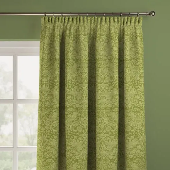 Made to Measure Curtains - Apple, Cotton
