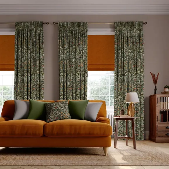 Made to Measure Curtains Blackthorn - Clay, Velvet