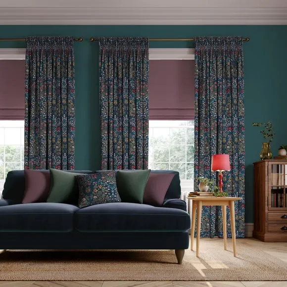 Made to Measure Curtains Blackthorn - Dewberry, Velvet