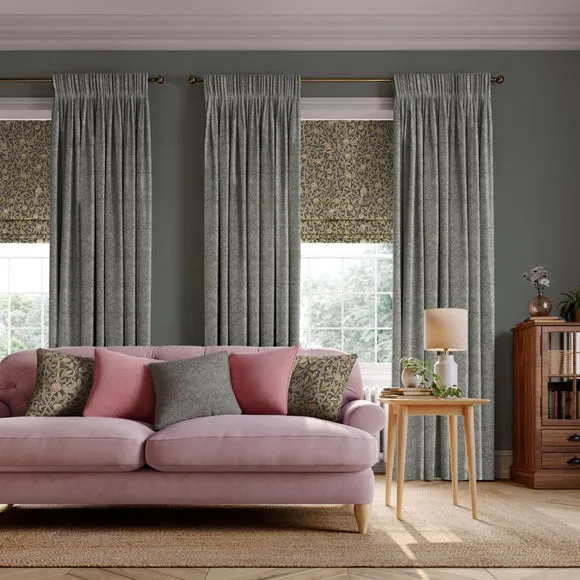 Made to Measure Curtains - Charcoal, Cotton