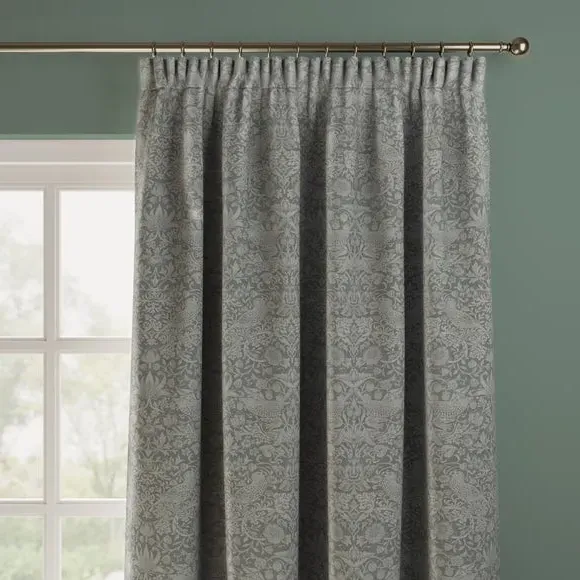 Made to Measure Curtains - Charcoal, Cotton