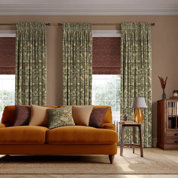 Made to Measure Curtains - Clay, Cotton