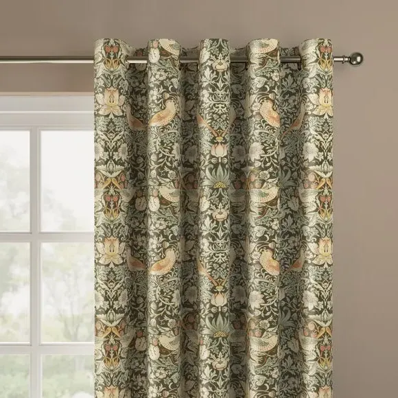 Made to Measure Curtains - Clay, Cotton